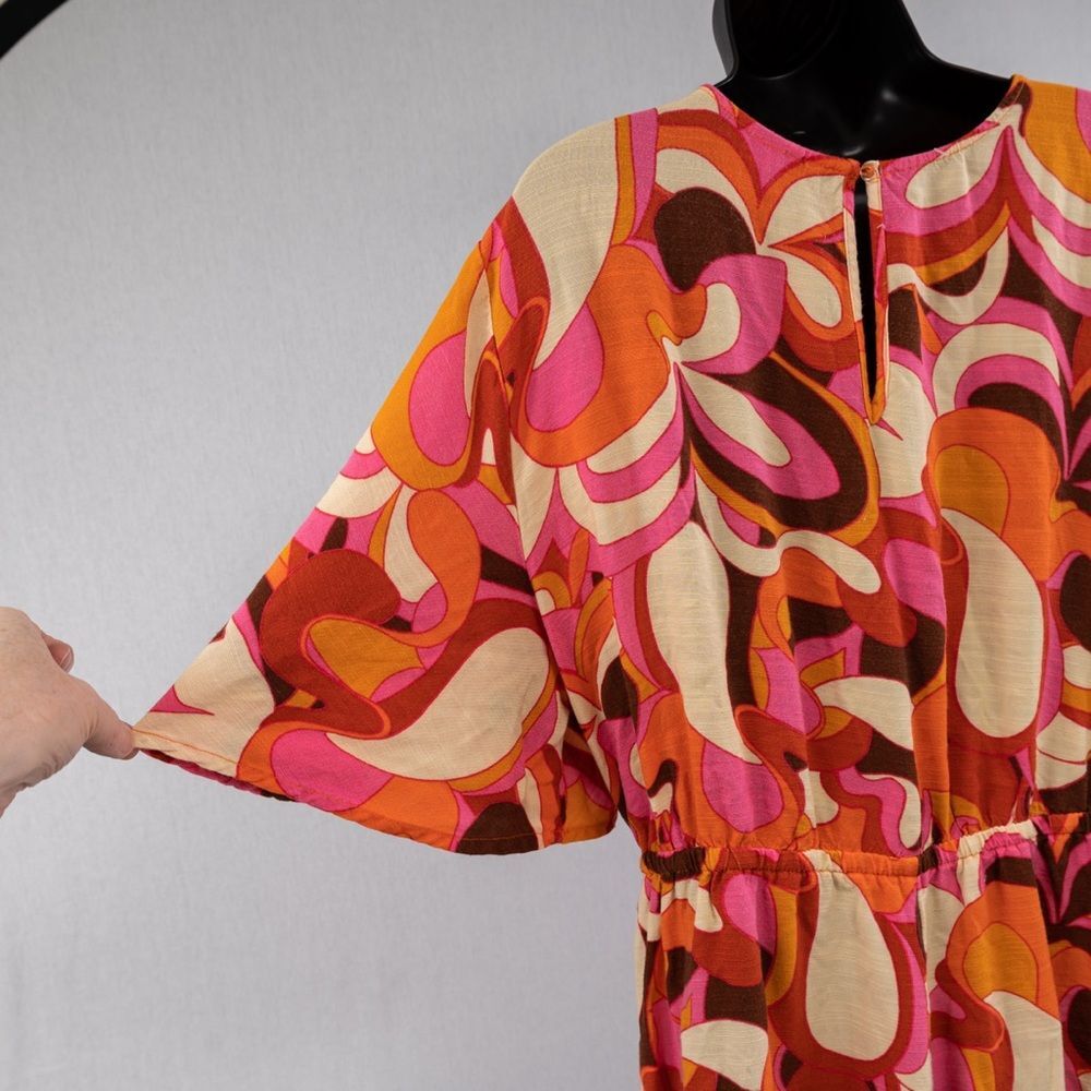 Ava & Viv Multicolored Wrap Romper Size 2x - image 7